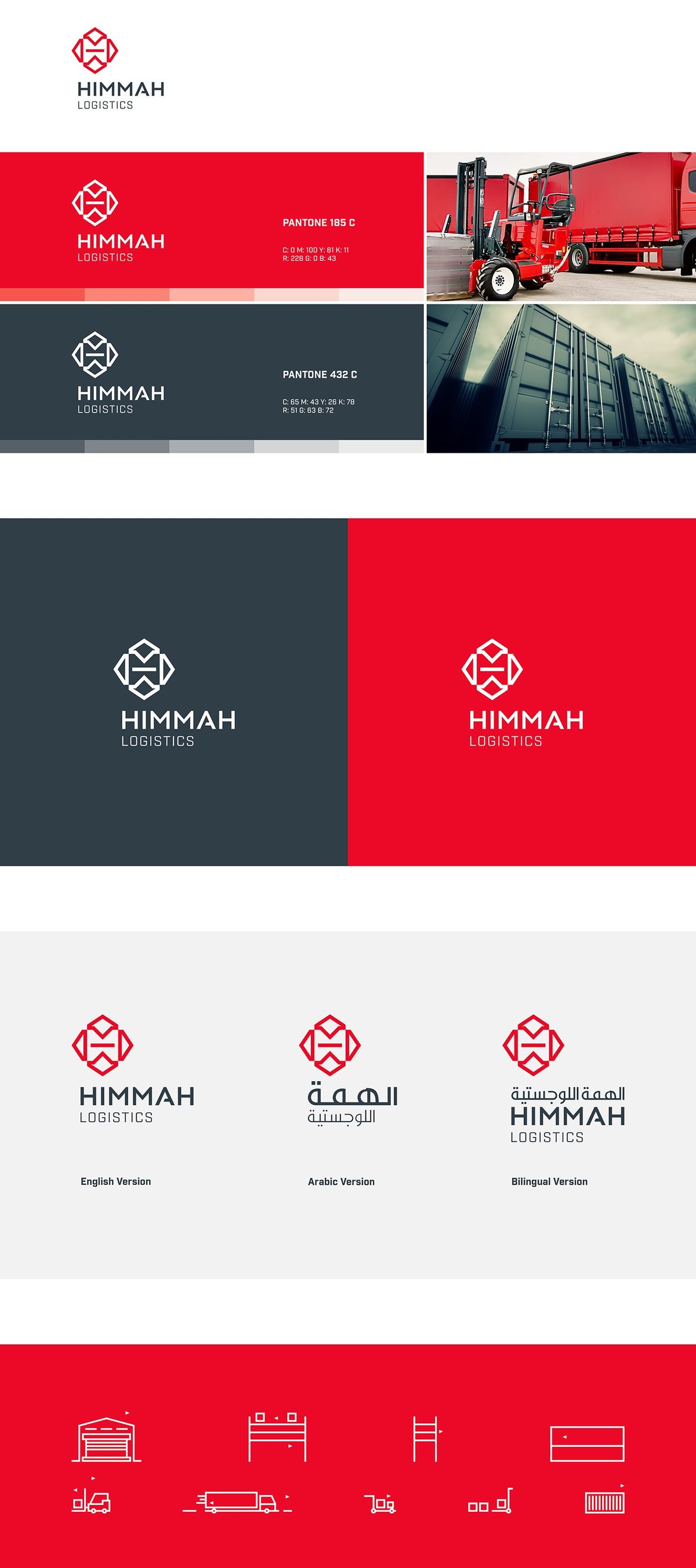 Himmah物流品牌形象定位設(shè)計(jì)