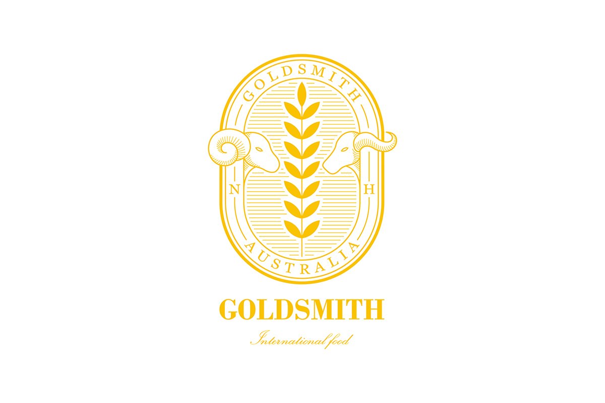 深圳VI設計  深圳VI策劃 Goldsmith肉類品VI形象設計  標志設計