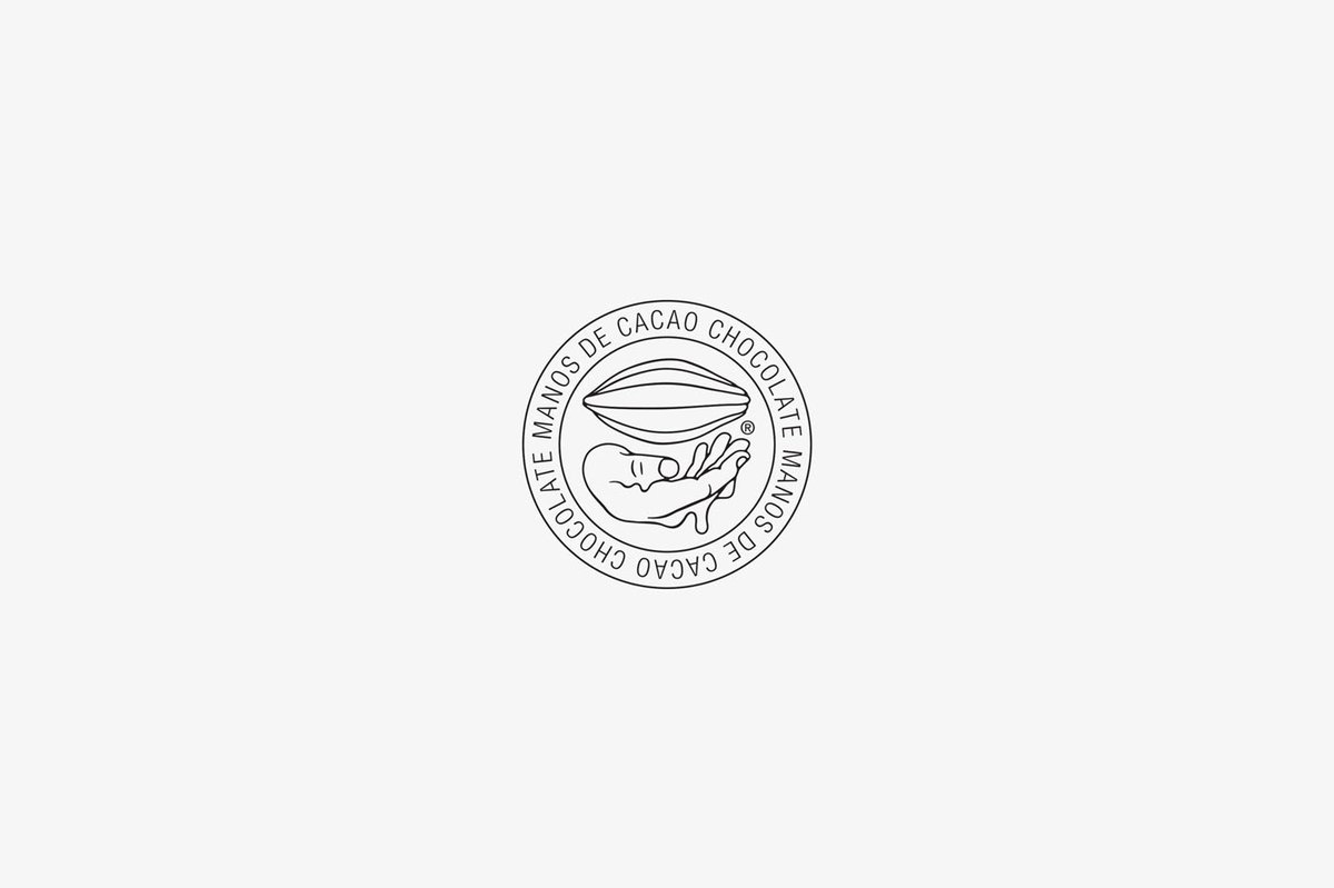 巧克力品牌vi設計——Manos de Cacao圖標，vi設計，品牌vi設計，巧克力vi設計，巧克力圖標設計，巧克力品牌vi，品牌vi設計和圖標設計，深圳vi設計，左右格局