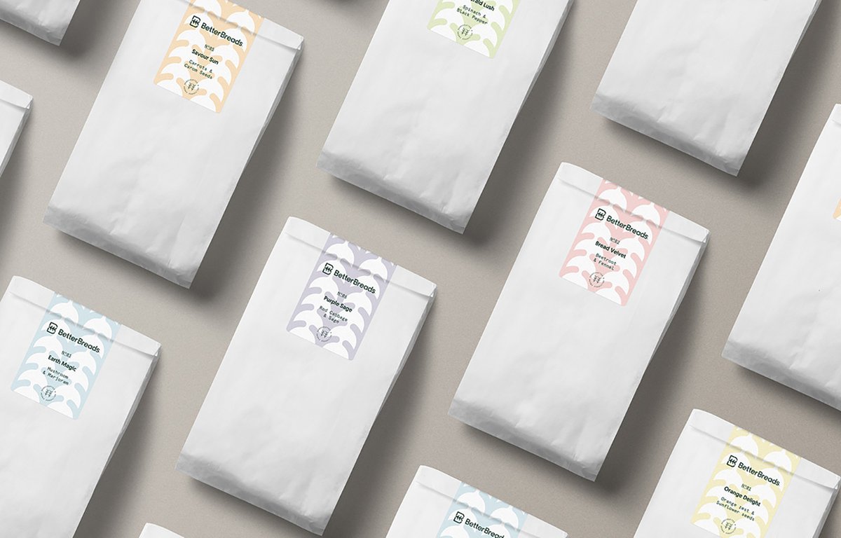 （食品）素食面包店品牌vi設計—Better Breads 圖標案例，vi設計，視覺形象vi設計，食品vi設計，圖標設計，素食面包店品牌vi設計，vi品牌策劃，深圳vi設計，左右格局