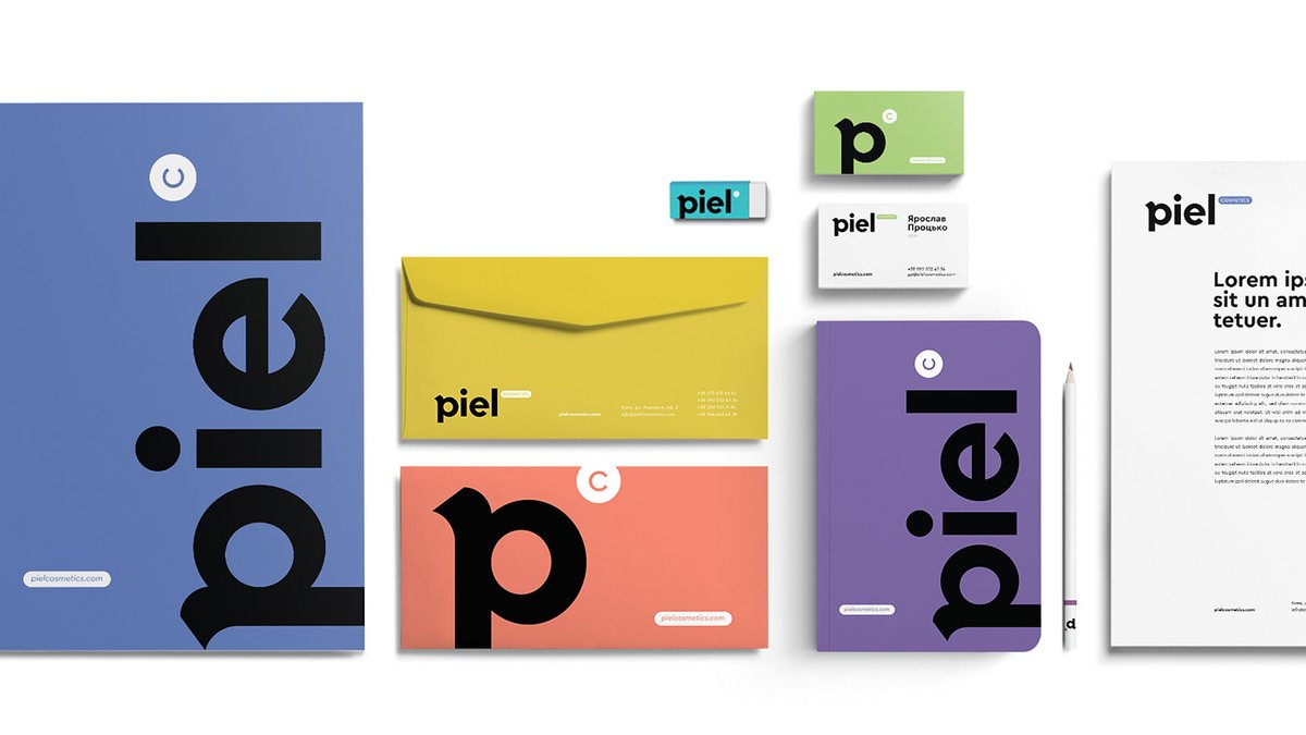 Piel Cosmetics 化妝品品牌vi設計——企業形象升級策劃案例，vi設計，視覺形象設計，化妝品品牌vi設計，化妝品vi設計，品牌vi設計，vi品牌策劃，深圳vi設計，左右格局