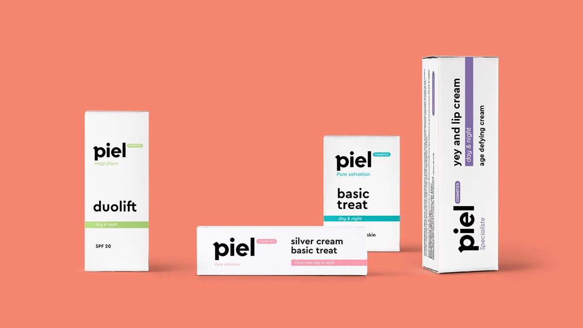 Piel Cosmetics 化妝品品牌vi設(shè)計——企業(yè)形象升級策劃案例，視覺形象設(shè)計，化妝品vi設(shè)計，品牌vi設(shè)計，vi品牌策劃，深圳vi設(shè)計，左右格局