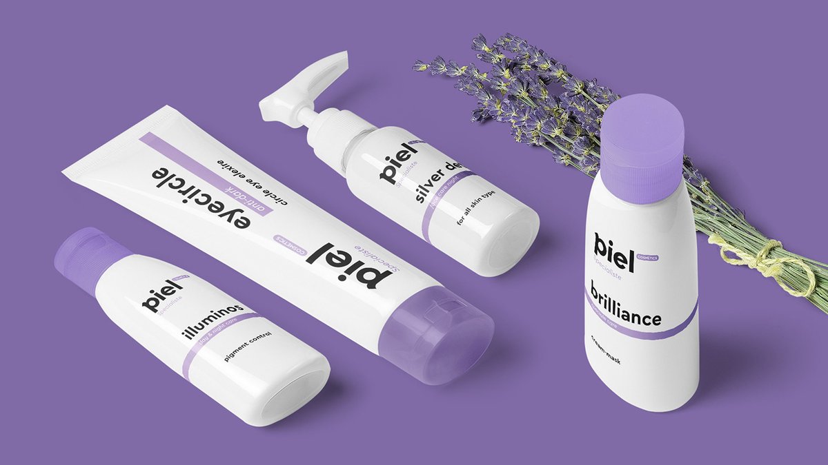 Piel Cosmetics 化妝品品牌vi設計——企業形象升級策劃案例，vi設計，視覺形象設計，化妝品品牌vi設計，化妝品vi設計，品牌vi設計，vi品牌策劃，深圳vi設計，左右格局