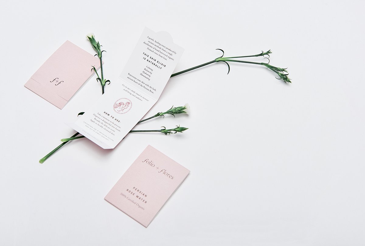 護膚品 Folio + Flores 品牌vi設計—標識設計的戰略性意義，vi設計，標識設計，化妝品品牌vi設計，企業vi設計，品牌vi設計，化妝品vi設計，vi品牌策劃，深圳vi設計，左右格局