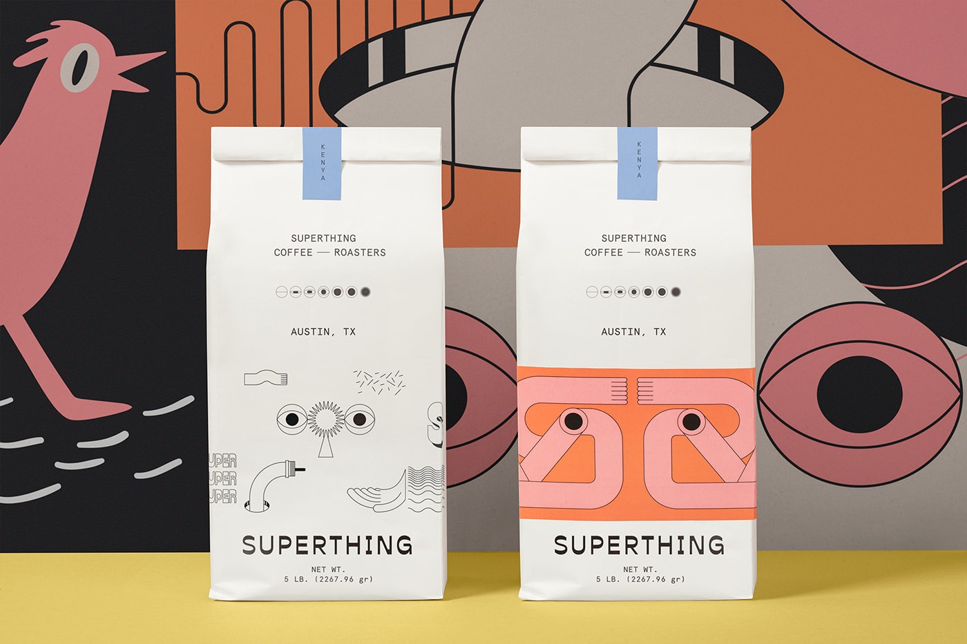 高端Superthing咖啡品牌VI設(shè)計(jì) 讓品牌戰(zhàn)略落地，餐飲VI設(shè)計(jì)，餐飲品牌策劃，高端VI設(shè)計(jì)，深圳VI設(shè)計(jì)，左右格局