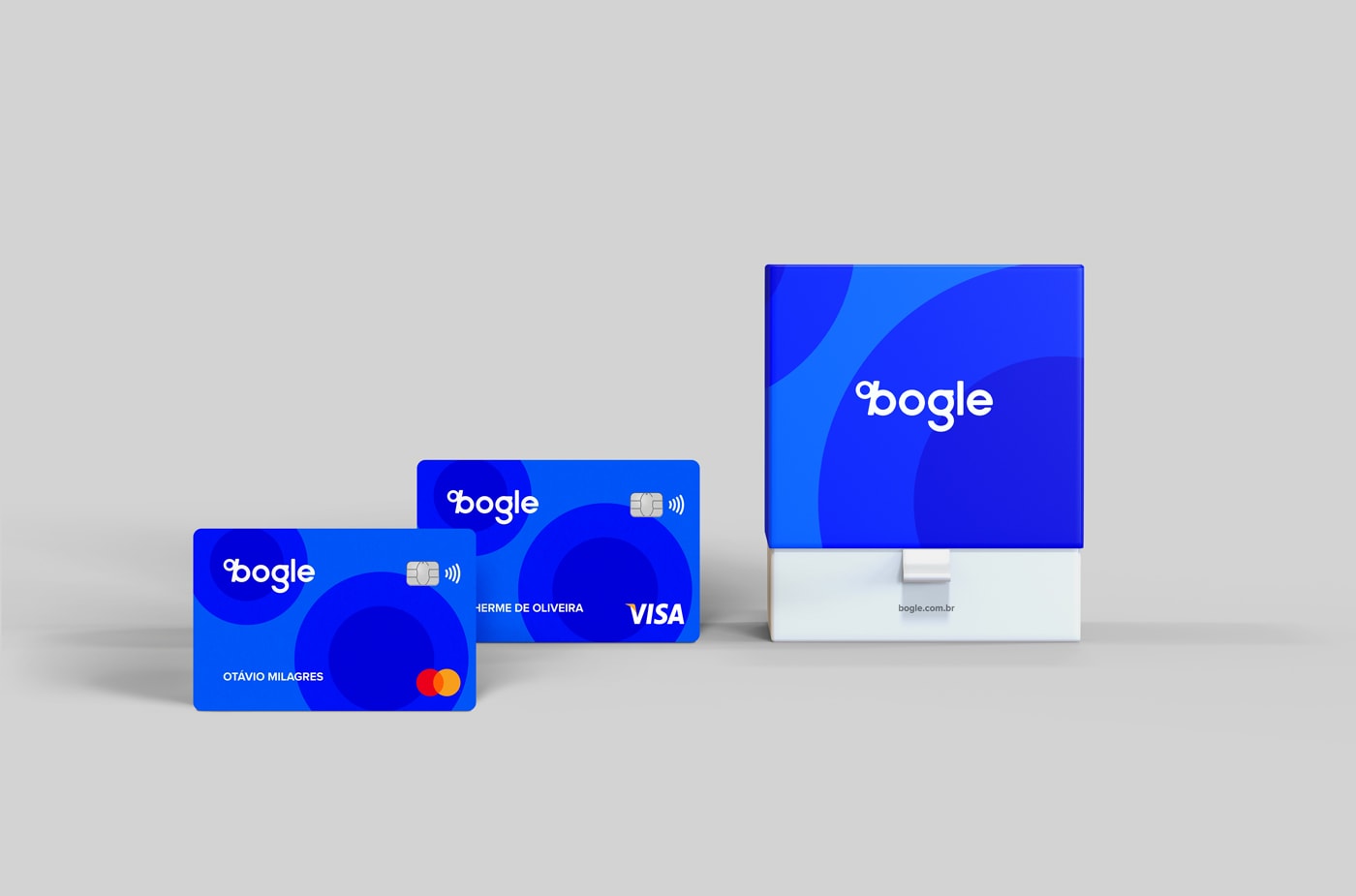 Bogle 巴西金融科技企業VI設計和品牌視覺設計，金融品牌設計，科技企業VI設計，深圳VI設計，左右格局